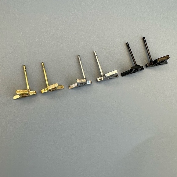 Surgical Steel Origami Bird Stud Earrings - Picture 7 of 16